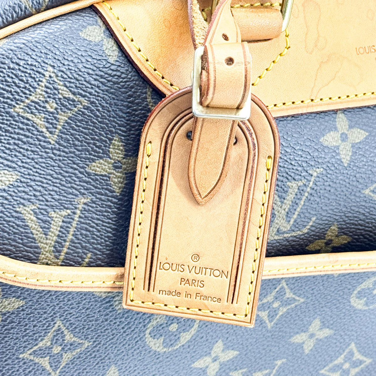 Louis Vuitton Trouville Monogram Canvas Brown Canvas Handbag (Pre-Owned)
