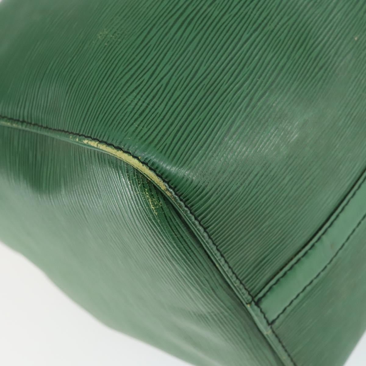 Louis Vuitton Keepall Epi Leather Green Leather Travel Bag Bag (Pre-Owned)
