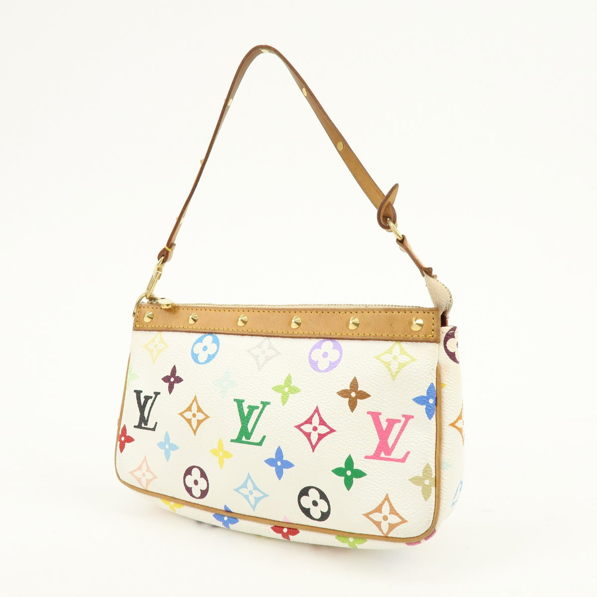 Louis Vuitton Pochette Accessoires Monogram Multicolor Multicolour Canvas Clutche & Pouche Bag (Pre-Owned)