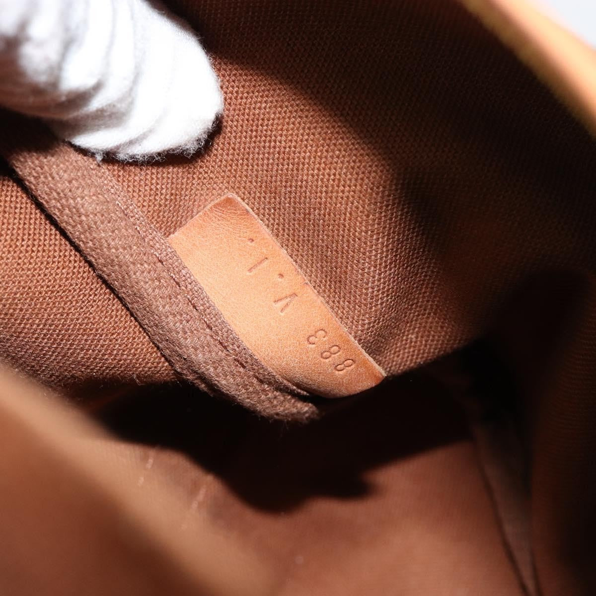 Louis Vuitton Saumur Monogram Canvas Brown Canvas Shoulder Bag Bag (Pre-Owned)