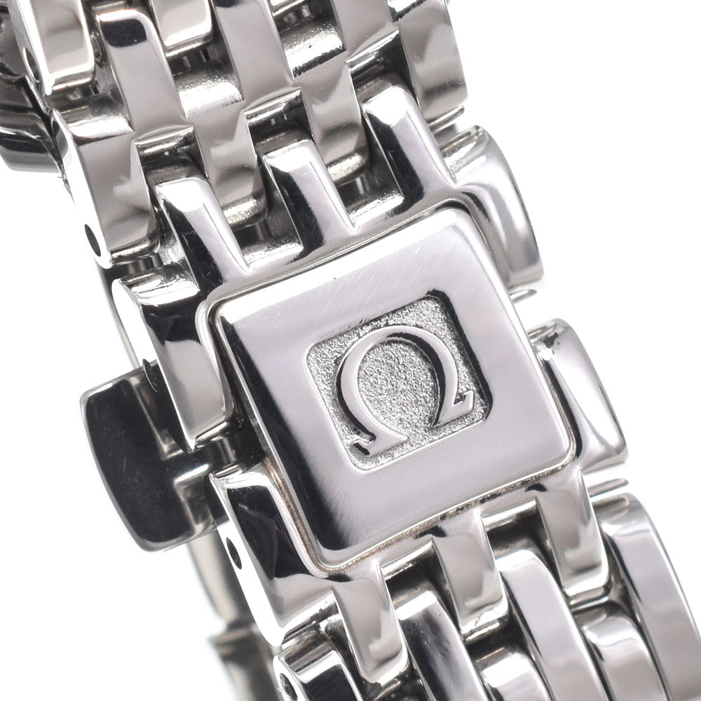 Omega De Ville Prestige Quartz Stainless Steel With Mother Of Pearl Watch (Pre-Owned)