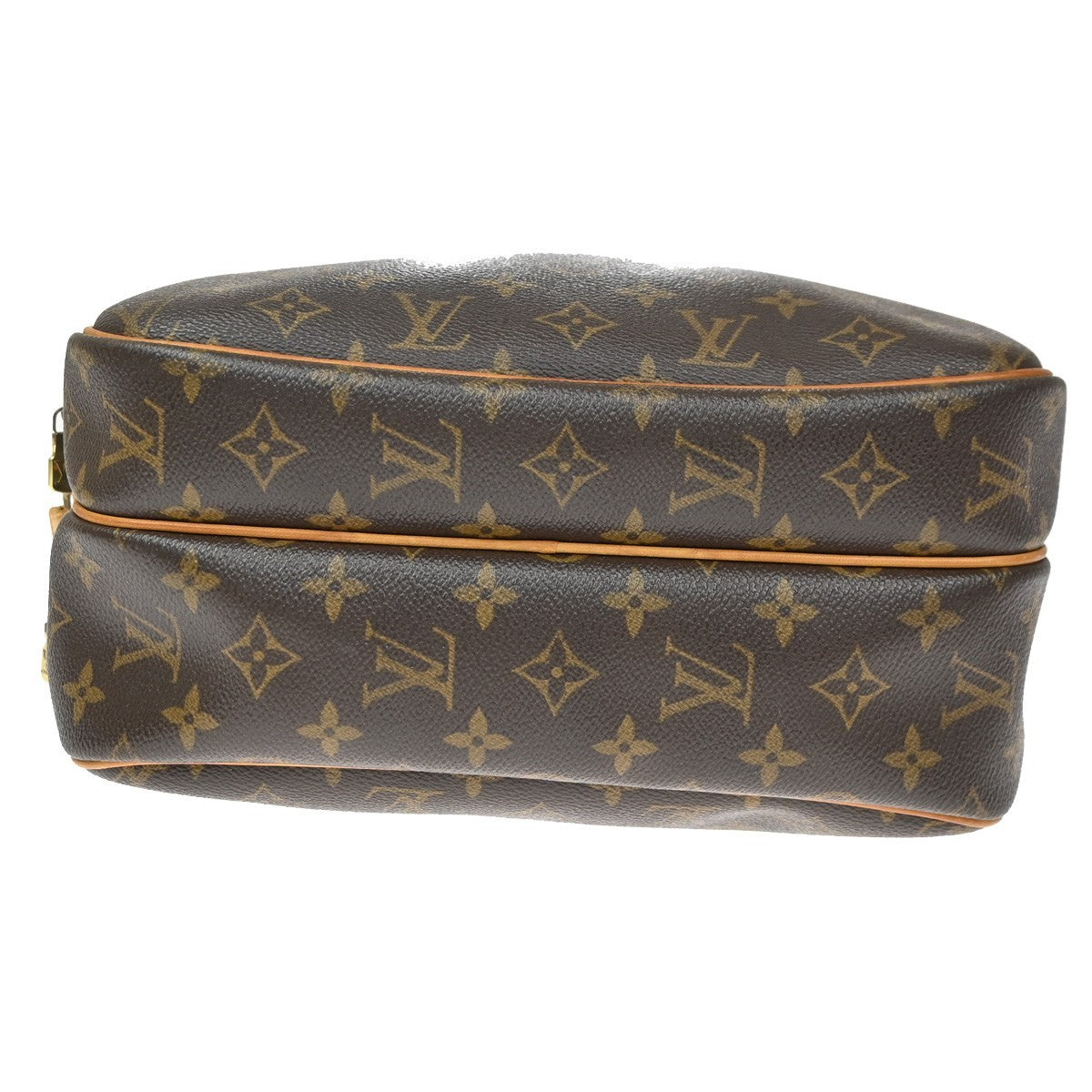 Louis Vuitton Reporter Monogram Canvas Brown Canvas Shoulder Bag Bag (Pre-Owned)