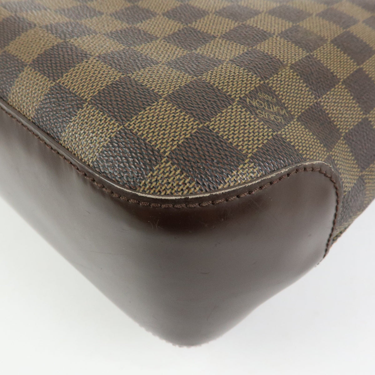 Louis Vuitton Spencer Messenger Damier Brown Canvas Handbag (Pre-Owned)