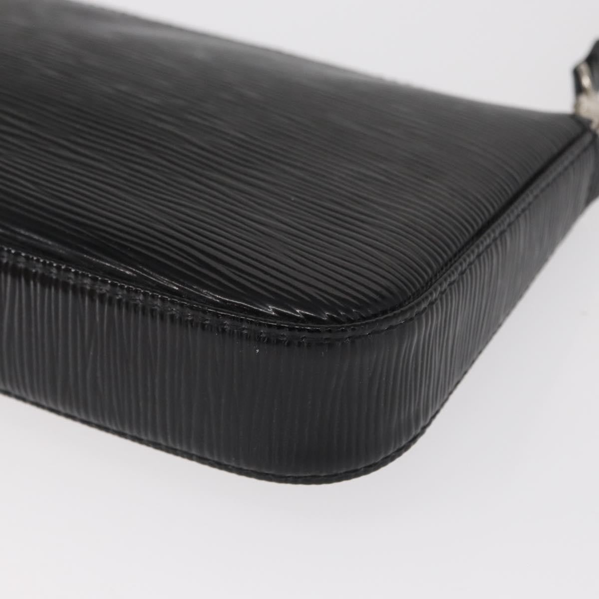 Louis Vuitton Pochette Accessoires Nm Electric Epi Leather Black Leather Clutche & Pouche Bag (Pre-Owned)