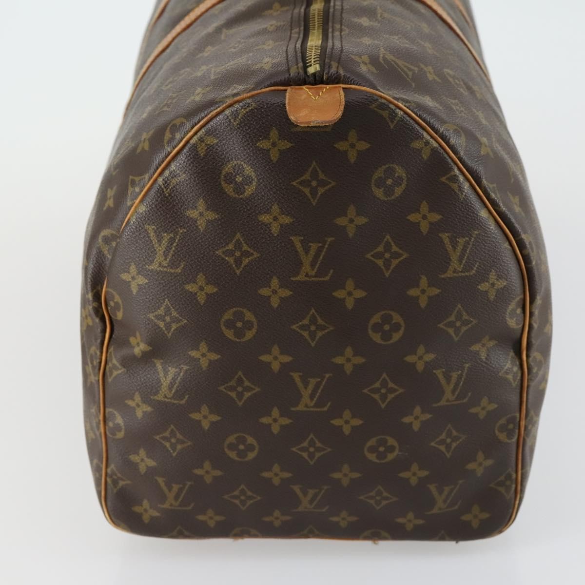 Louis Vuitton Keepall Monogram Canvas Brown Canvas Travel Bag Bag (Pre-Owned)