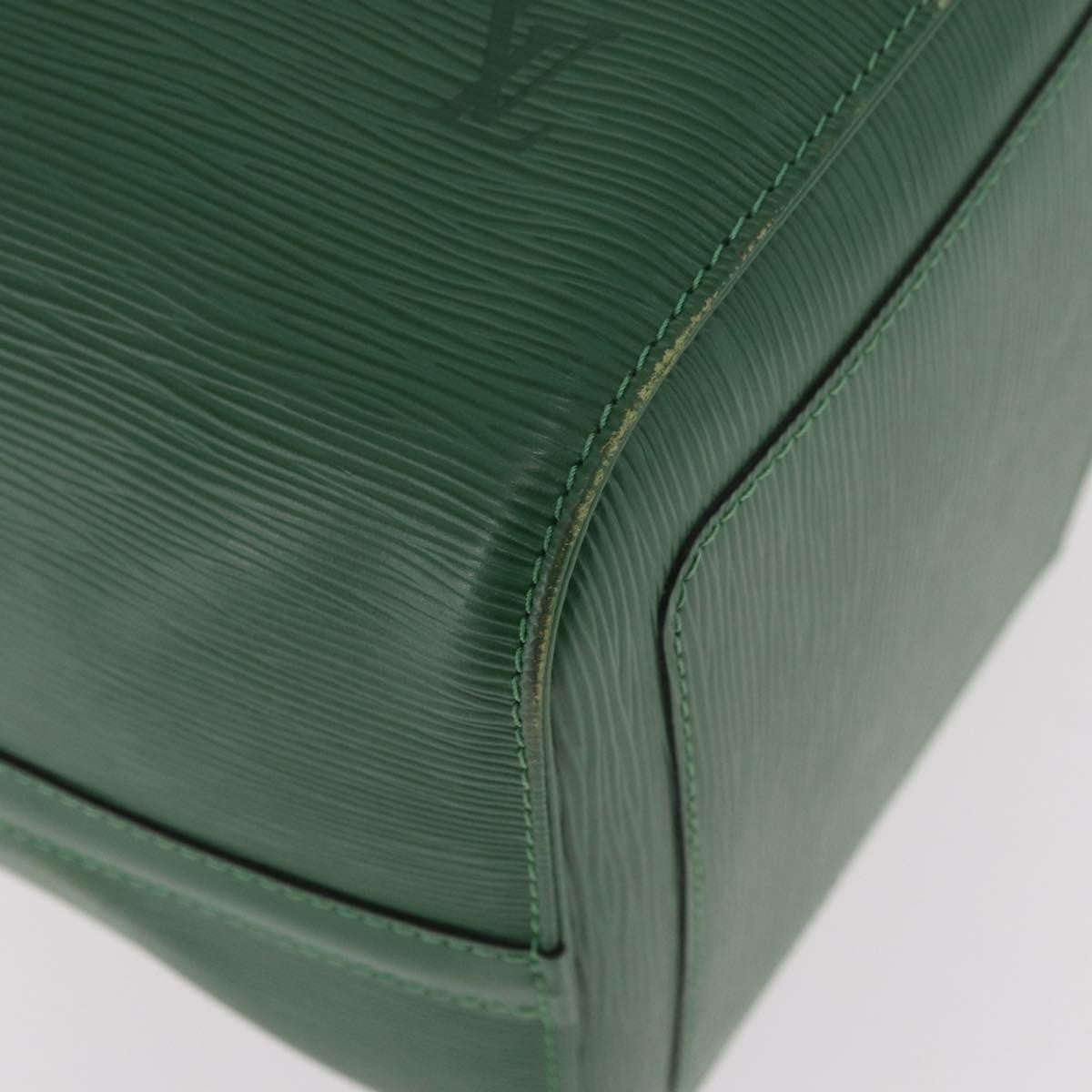 Louis Vuitton Keepall Epi Leather Green Leather Travel Bag Bag (Pre-Owned)