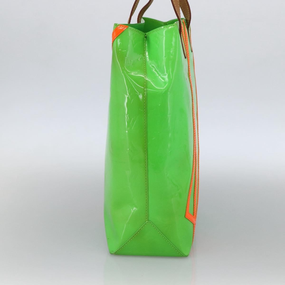 Louis Vuitton Robert Wilson Reade Vernis Green Patent_Leather Tote Bag Bag (Pre-Owned)