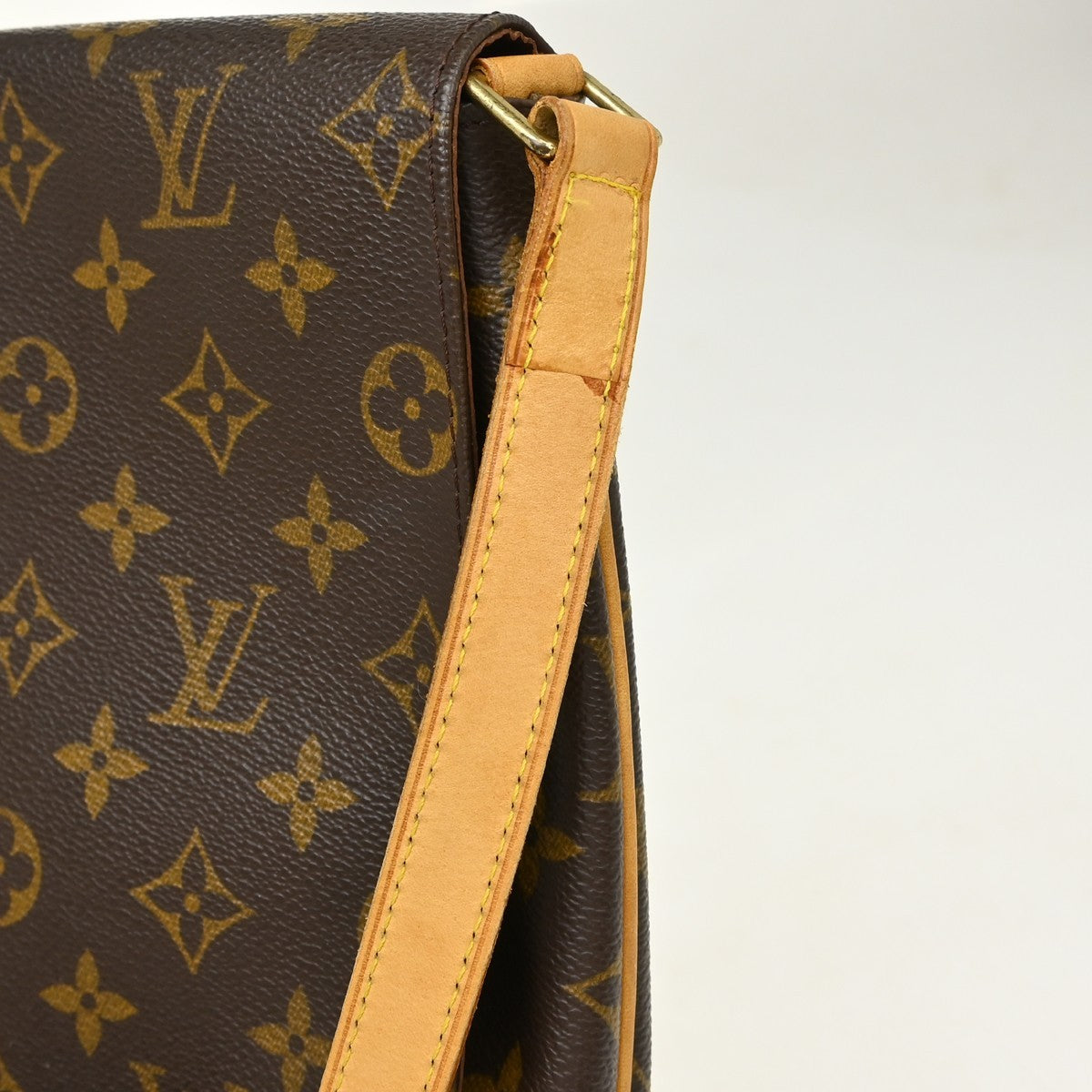 Louis Vuitton Musette Salsa Monogram Canvas Brown Canvas Shoulder Bag Bag (Pre-Owned)