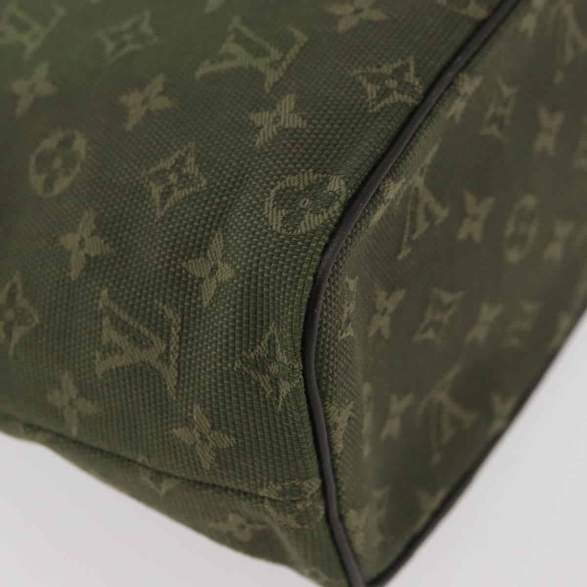 Louis Vuitton Lucille Mini Lin Khaki Canvas Handbag (Pre-Owned)