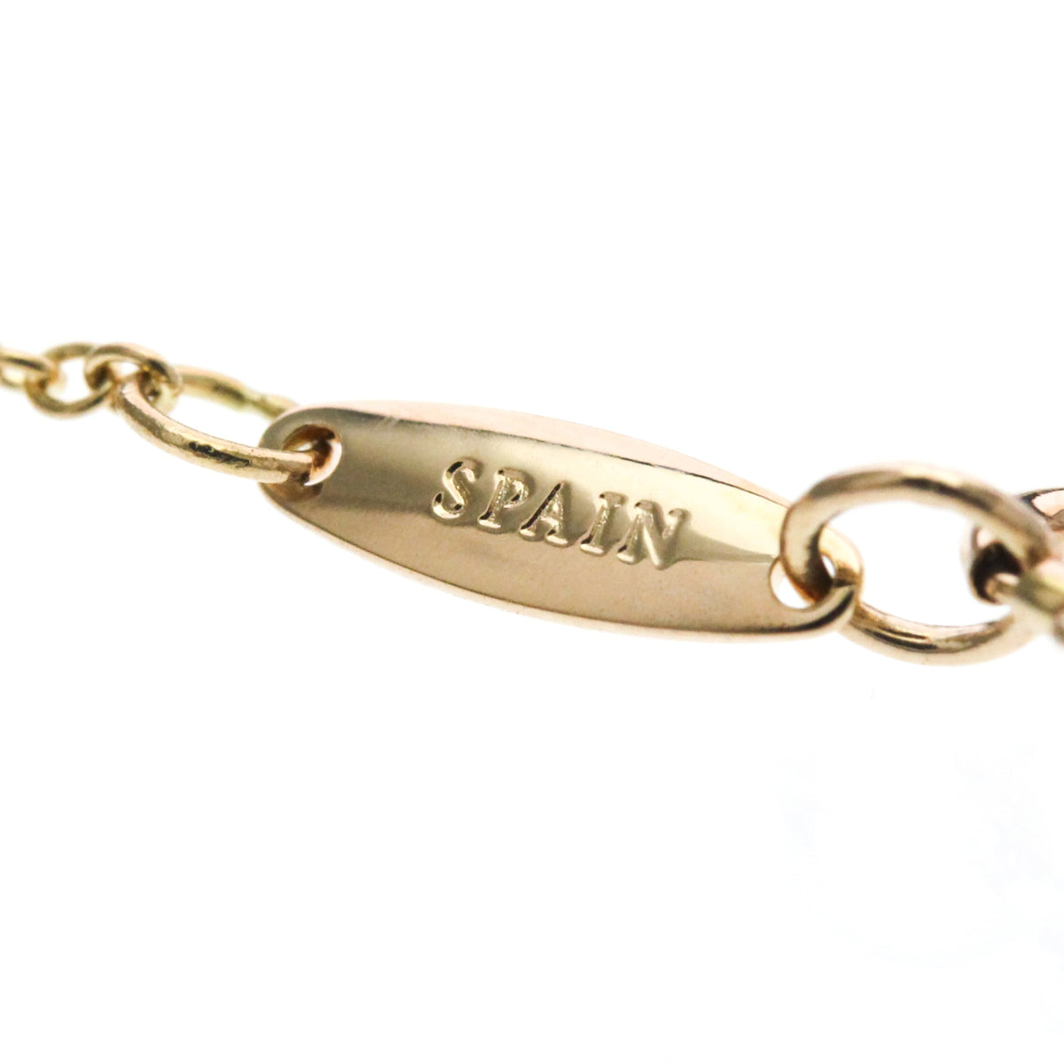 Tiffany & Co. Elsa Peretti Diamonds By The Yard Pendant 18K Rose Gold With Pear-Shaped Diamond Gold Pink_Gold Necklace Jewelry (Pre-Owned)