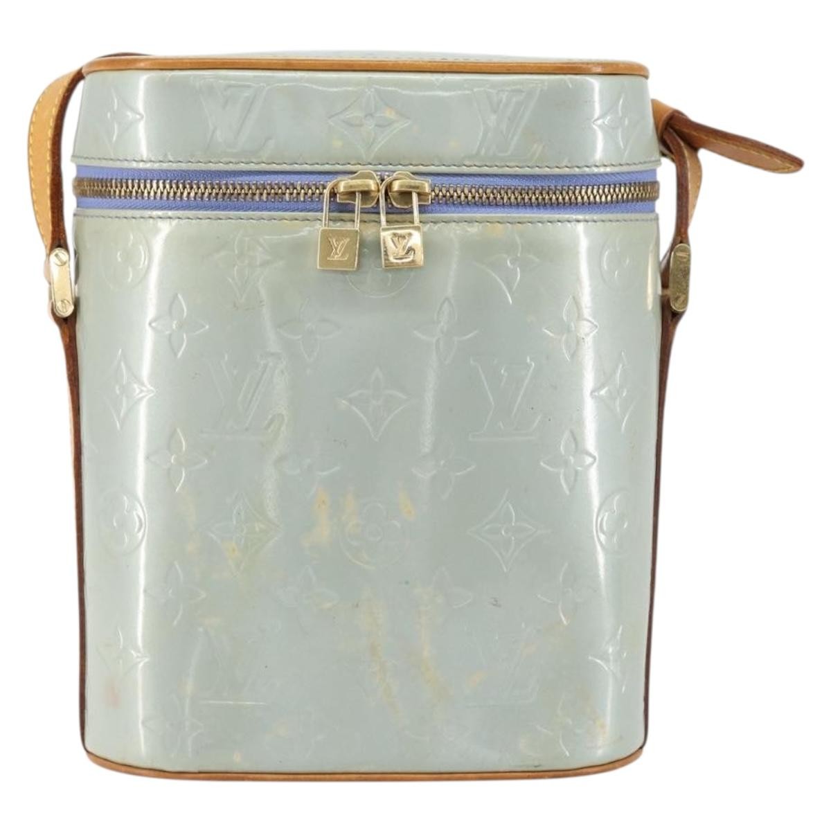Louis Vuitton Sullivan Monogram Vernis Gray Patent_Leather Shoulder Bag Bag (Pre-Owned)