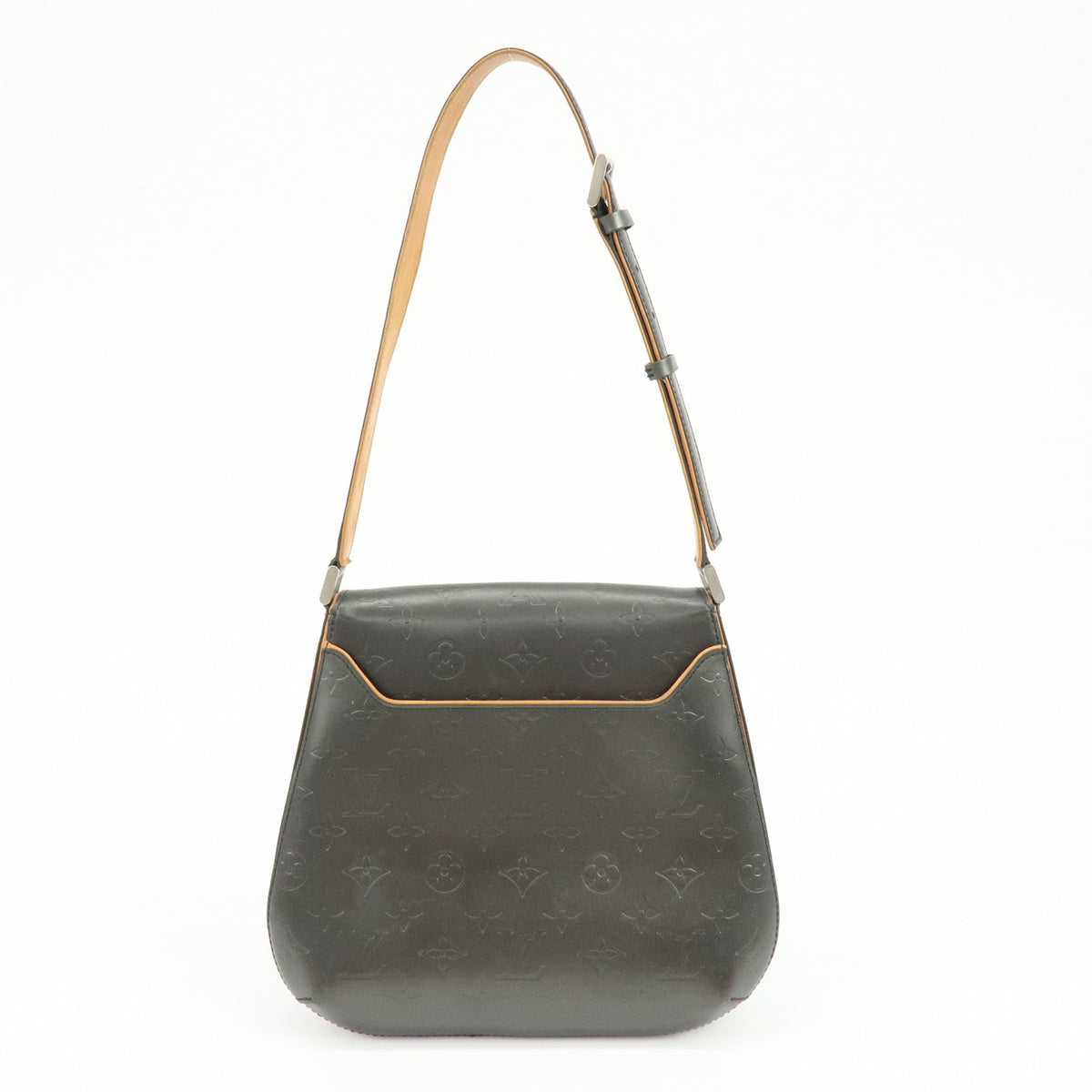 Louis Vuitton Mat Webster Street Monogram Vernis Black Leather Handbag (Pre-Owned)