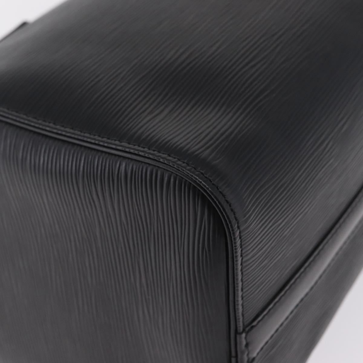 Louis Vuitton Speedy Epi Leather Black Leather Handbag (Pre-Owned)