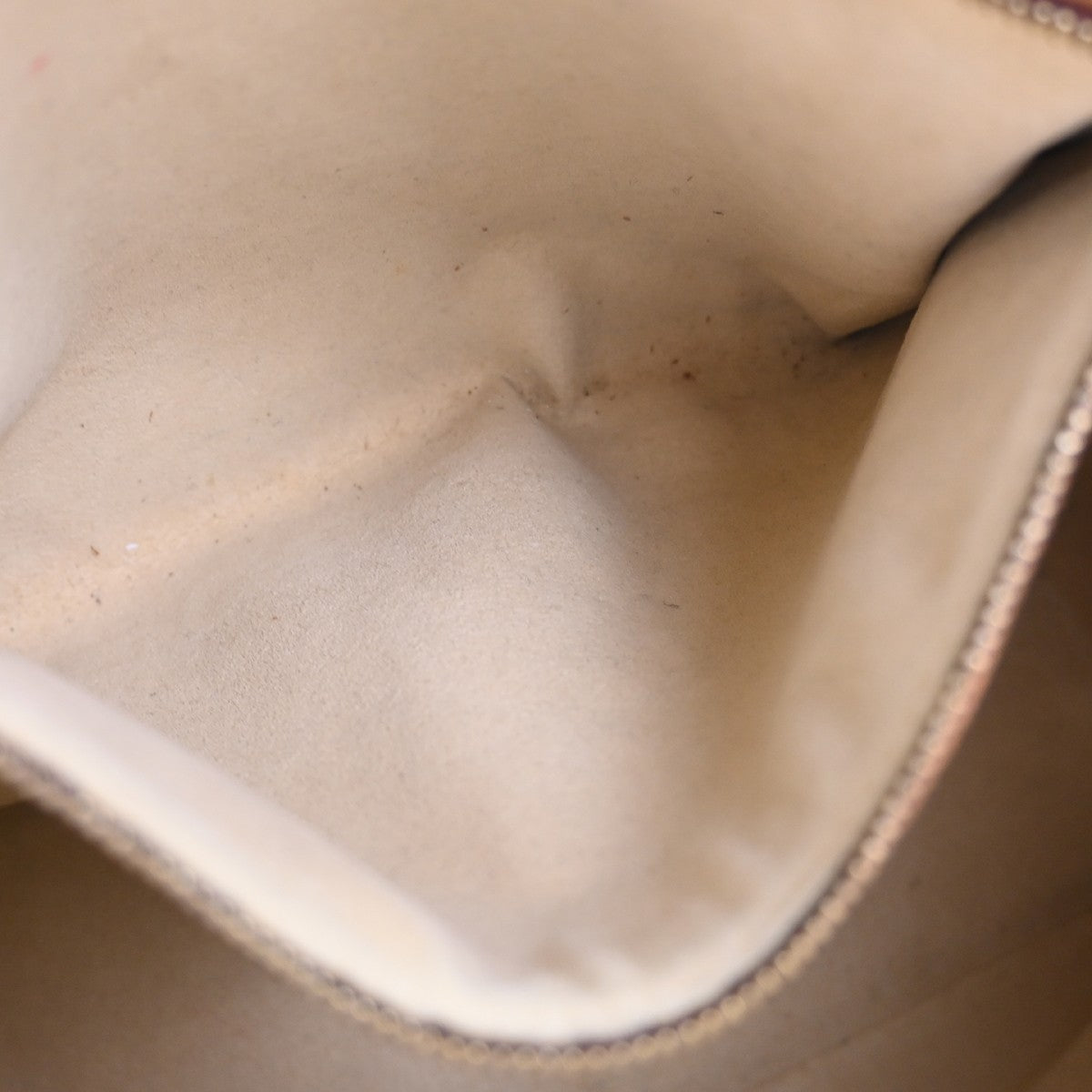Louis Vuitton Loop Hobo Canvas Brown Canvas Shoulder Bag Bag (Pre-Owned)