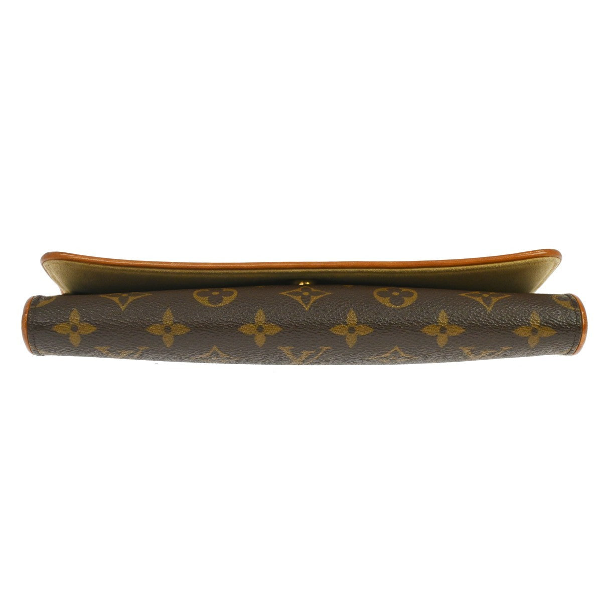 Louis Vuitton Twin Monogram Brown Canvas Clutche & Pouche Bag (Pre-Owned)