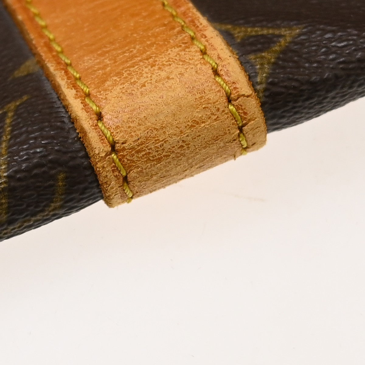 Louis Vuitton Keepall Canvas Brown Canvas Travel Bag Bag (Pre-Owned)