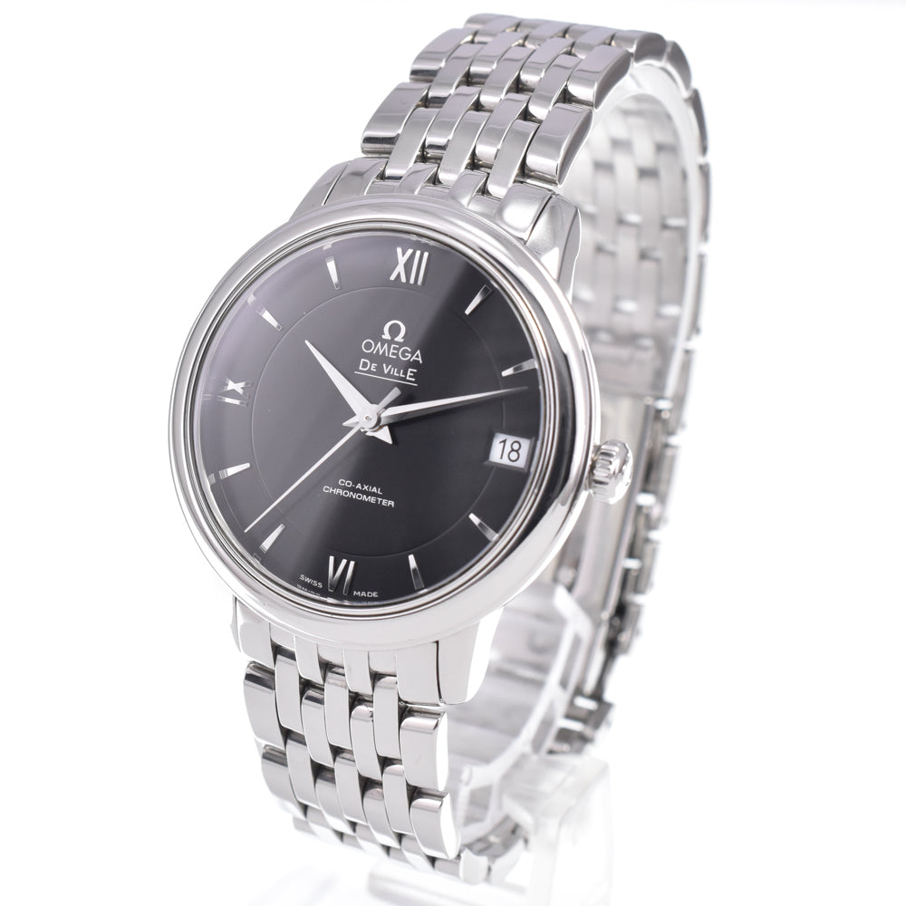Omega De Ville Prestige Co-Axial Chronometer Automatic Stainless Steel Watch (Pre-Owned)