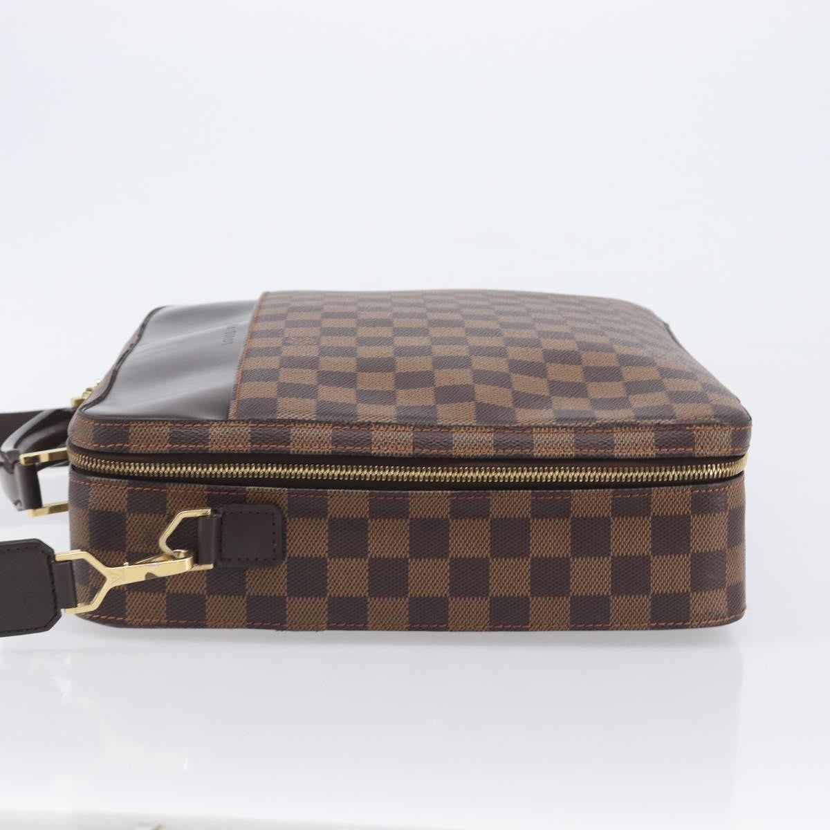 Louis Vuitton Sabana Laptop Damier Brown Canvas Briefcase Bag (Pre-Owned)