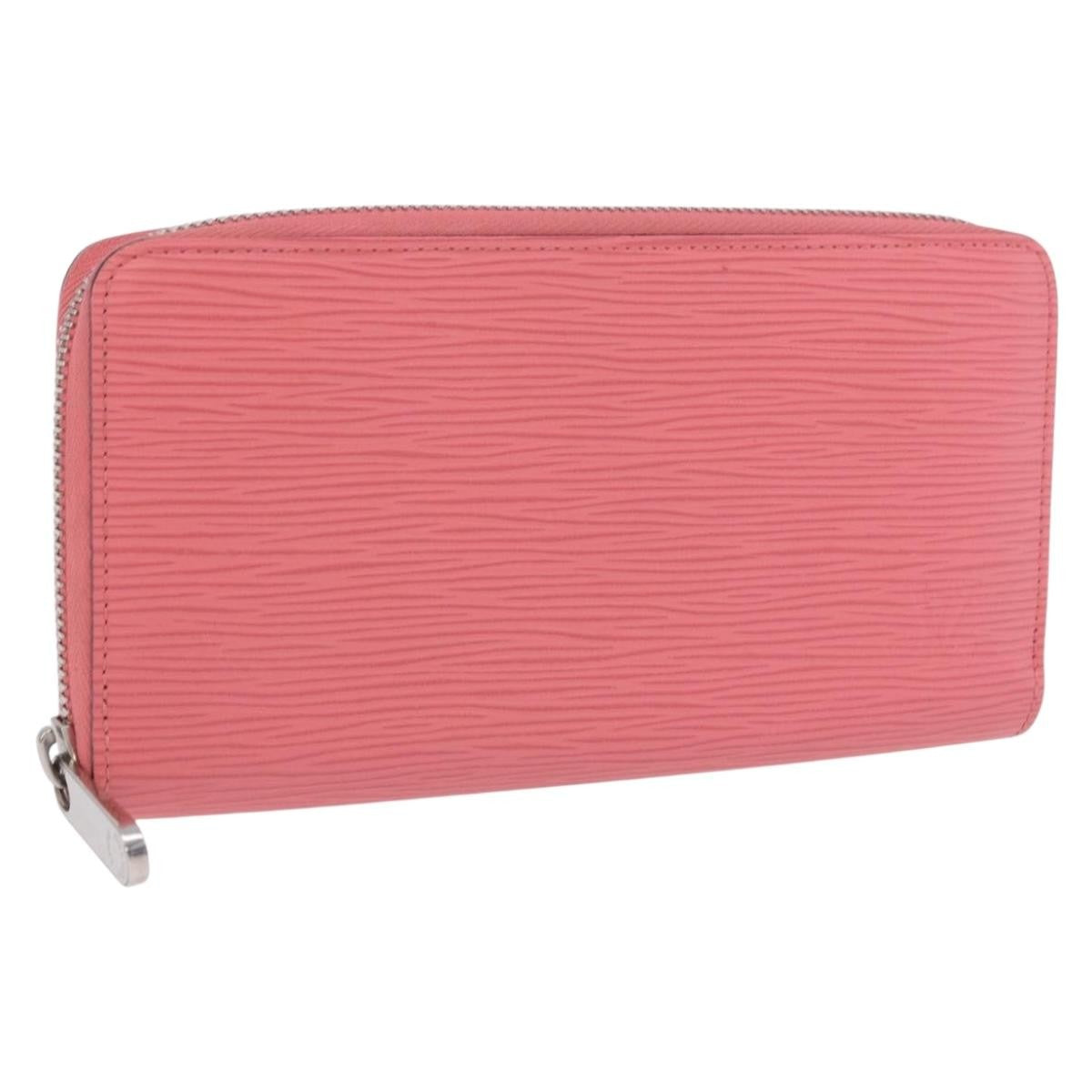 Louis Vuitton Zippy Epi Leather Pink Leather Wallets Accessory (Pre-Owned)