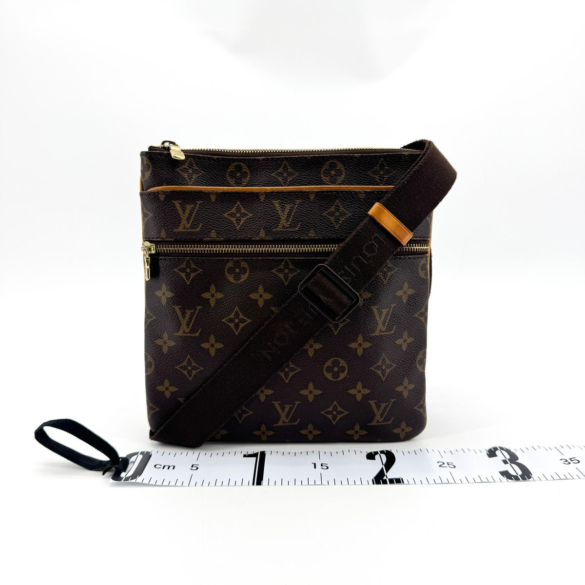 Louis Vuitton Valmy Pochette Monogram Canvas Brown Canvas Clutche & Pouche Bag (Pre-Owned)