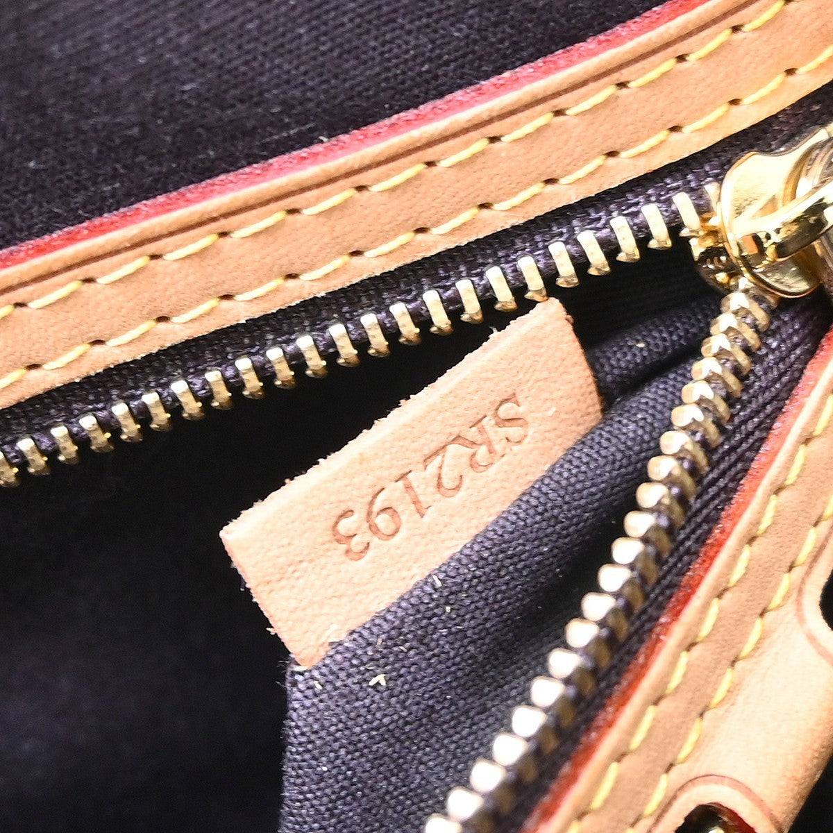 Louis Vuitton Brea Monogram Vernis Purple Patent_Leather Handbag (Pre-Owned)
