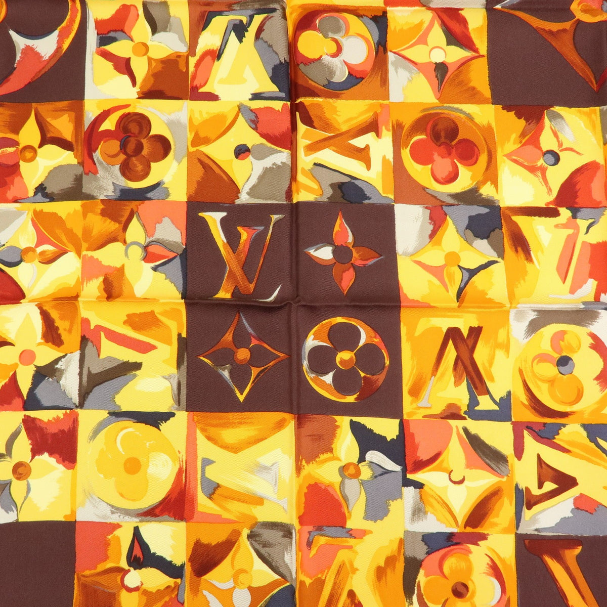 Louis Vuitton Carré Silk Multicolour Silk Scarve & Shawl Accessory (Pre-Owned)