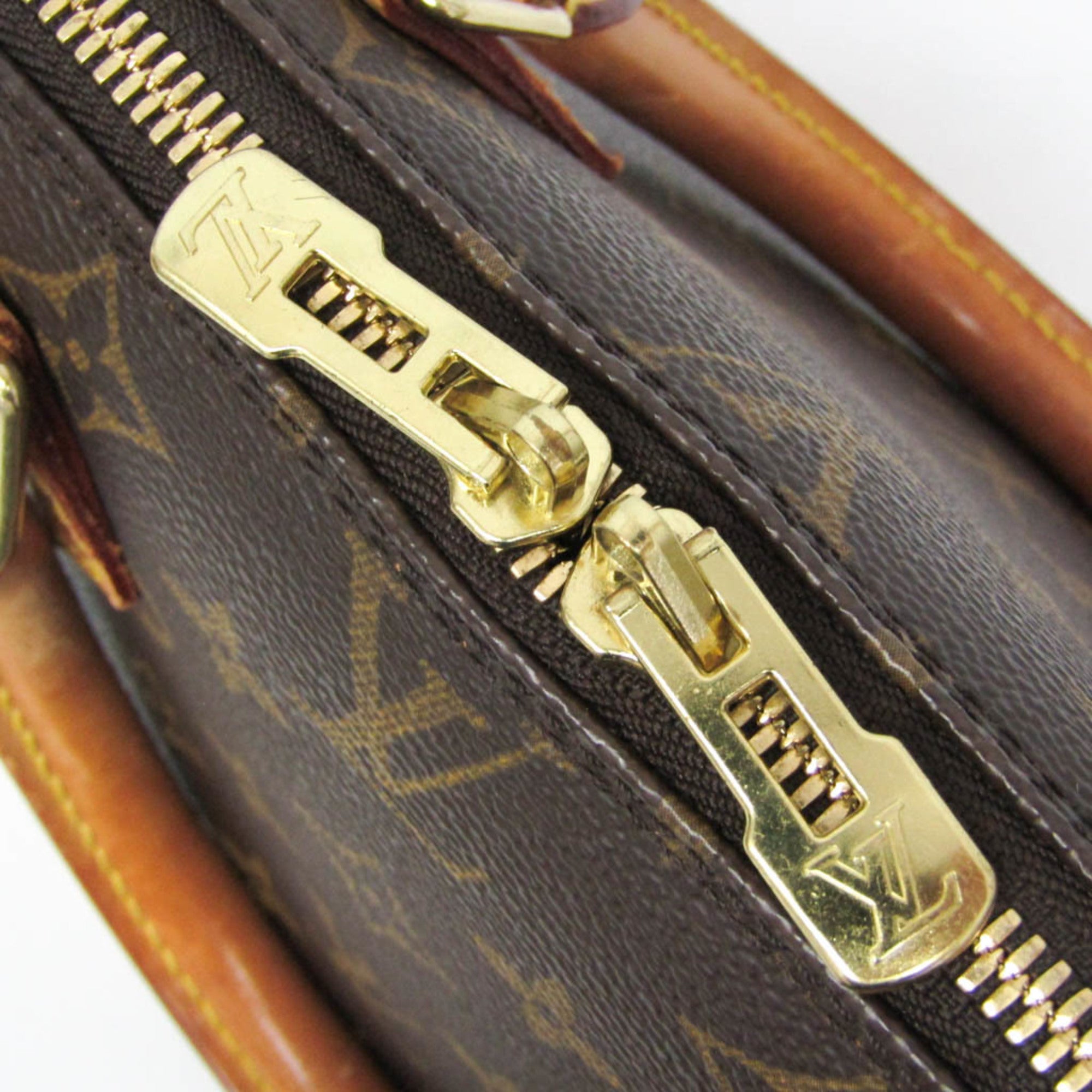 Louis Vuitton Alma Monogram Canvas Brown Canvas Handbag (Pre-Owned)