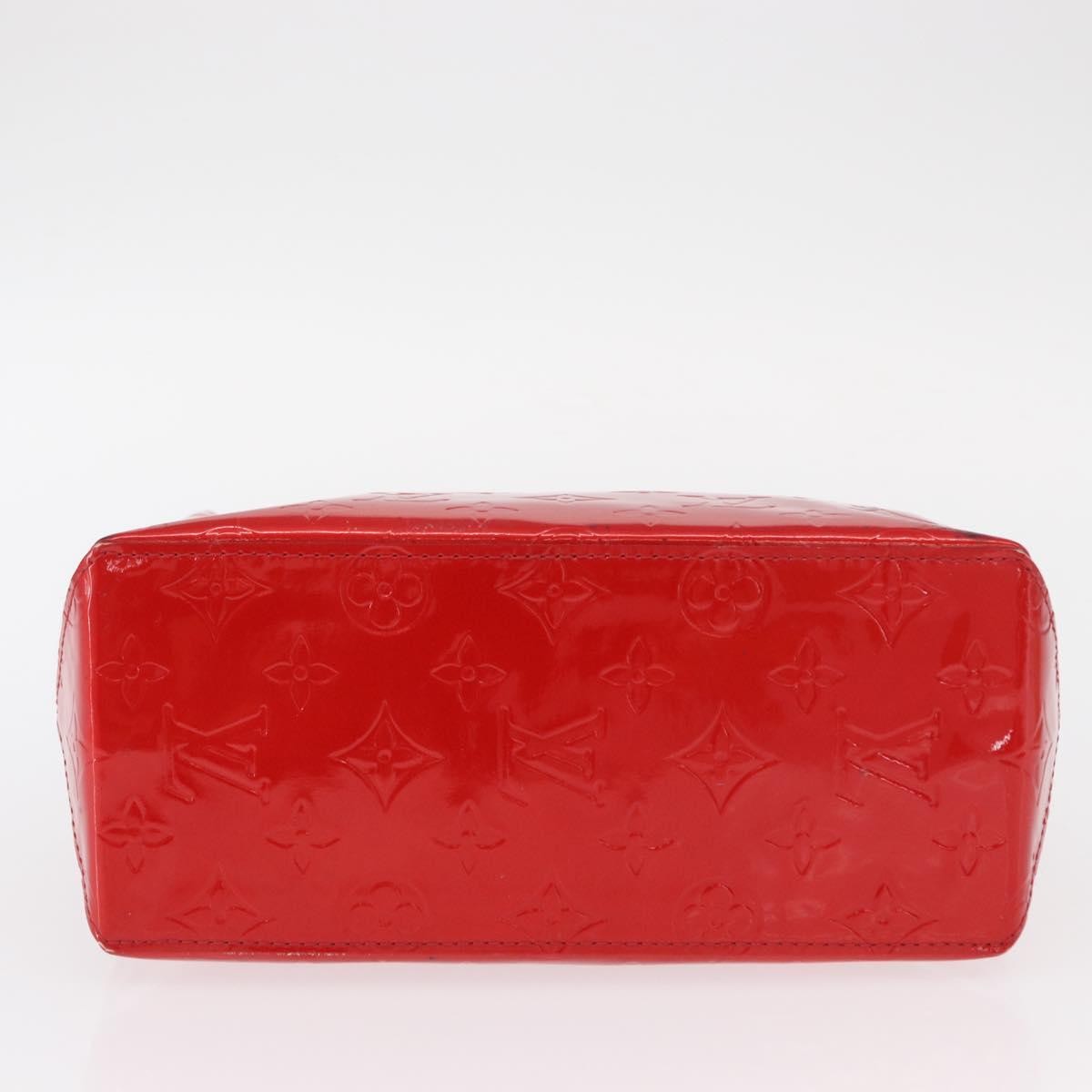 Louis Vuitton Reade Monogram Vernis Red Patent_Leather Handbag (Pre-Owned)
