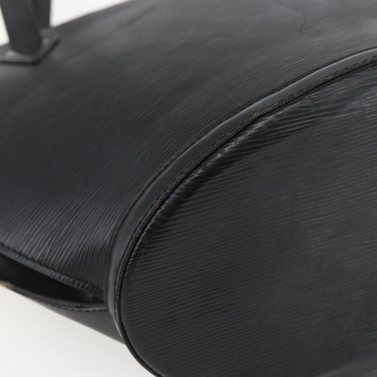 Louis Vuitton Saint Jacques Epi Leather Black Leather Handbag (Pre-Owned)
