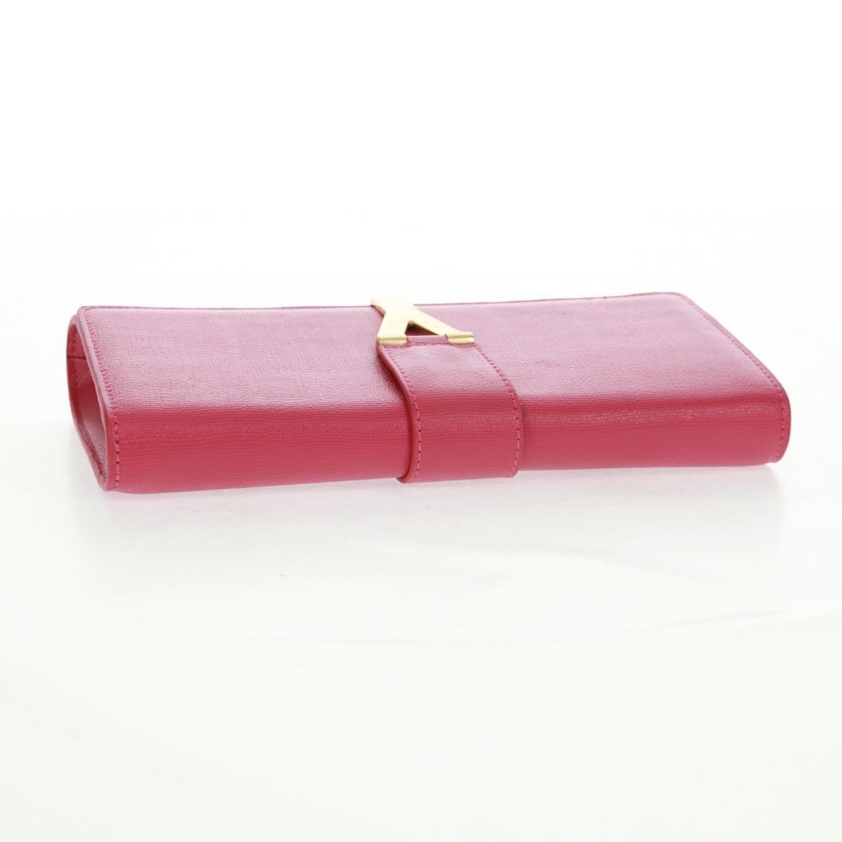 Saint Laurent Chyc Clutch Leather Pink Leather Clutche & Pouche Bag (Pre-Owned)