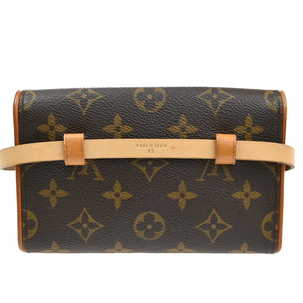 Louis Vuitton Florentine Waist Monogram Canvas Brown Canvas Clutche & Pouche Bag (Pre-Owned)