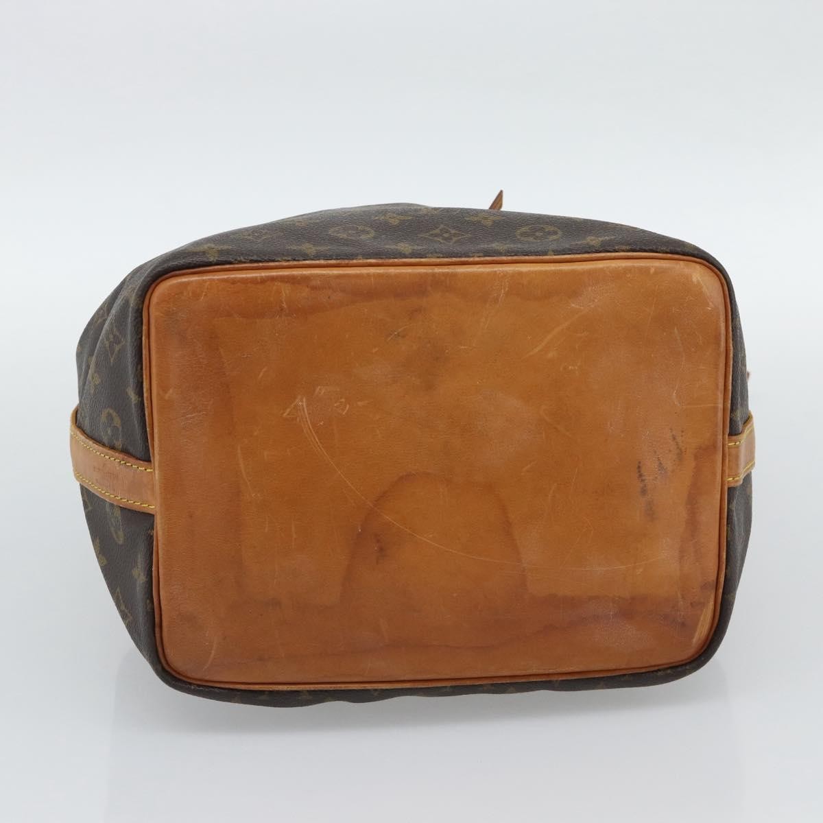 Louis Vuitton Petit Noe Monogram Canvas Brown Canvas Shoulder Bag Bag (Pre-Owned)