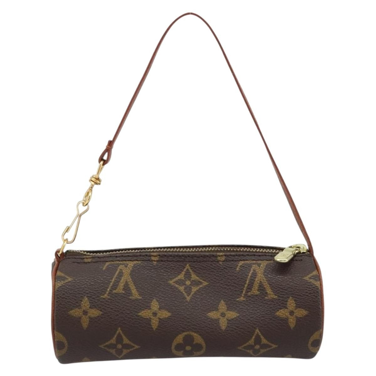 Louis Vuitton Papillon Pochette Monogram Canvas Brown Canvas Clutche & Pouche Bag (Pre-Owned)
