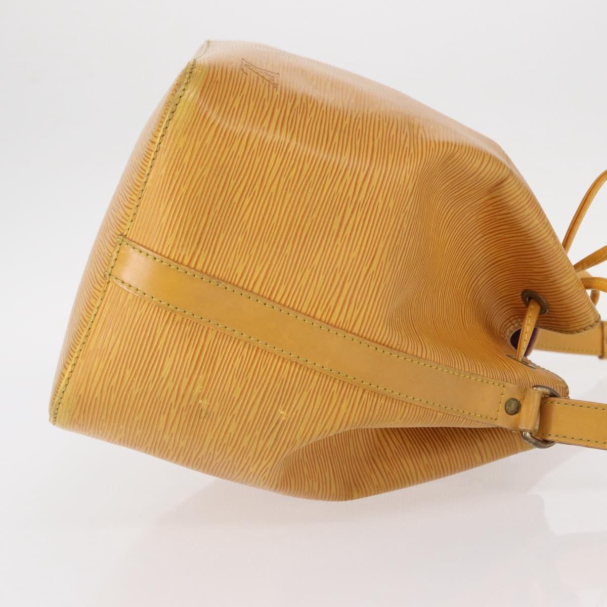 Louis Vuitton Petit Noe Epi Leather Yellow Leather Shoulder Bag Bag (Pre-Owned)