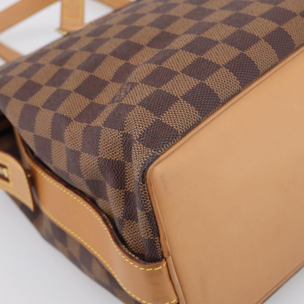 Louis Vuitton Chelsea Centenaire Damier Brown Canvas Handbag (Pre-Owned)