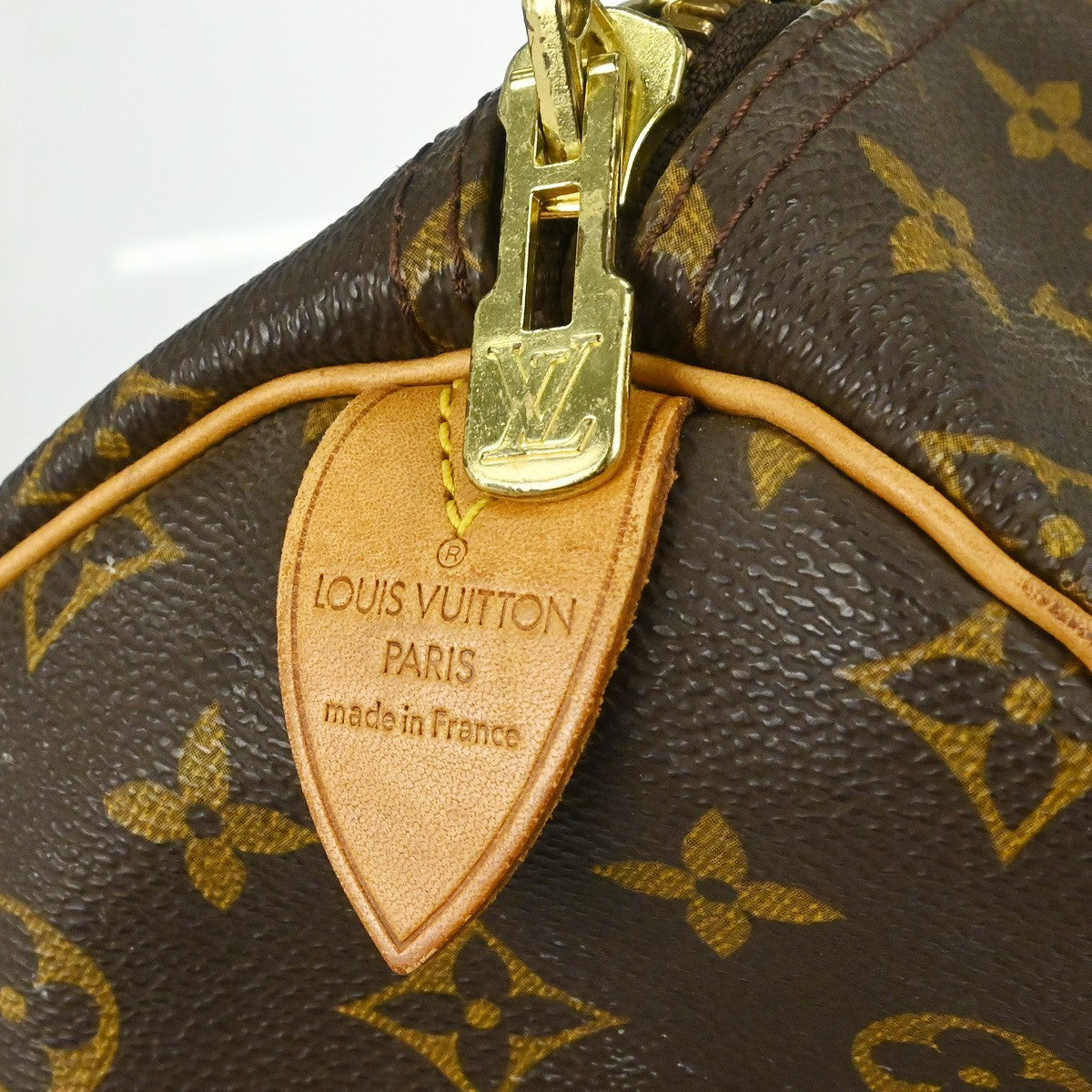 Louis Vuitton Keepall Monogram Brown Canvas Travel Bag Bag (Pre-Owned)