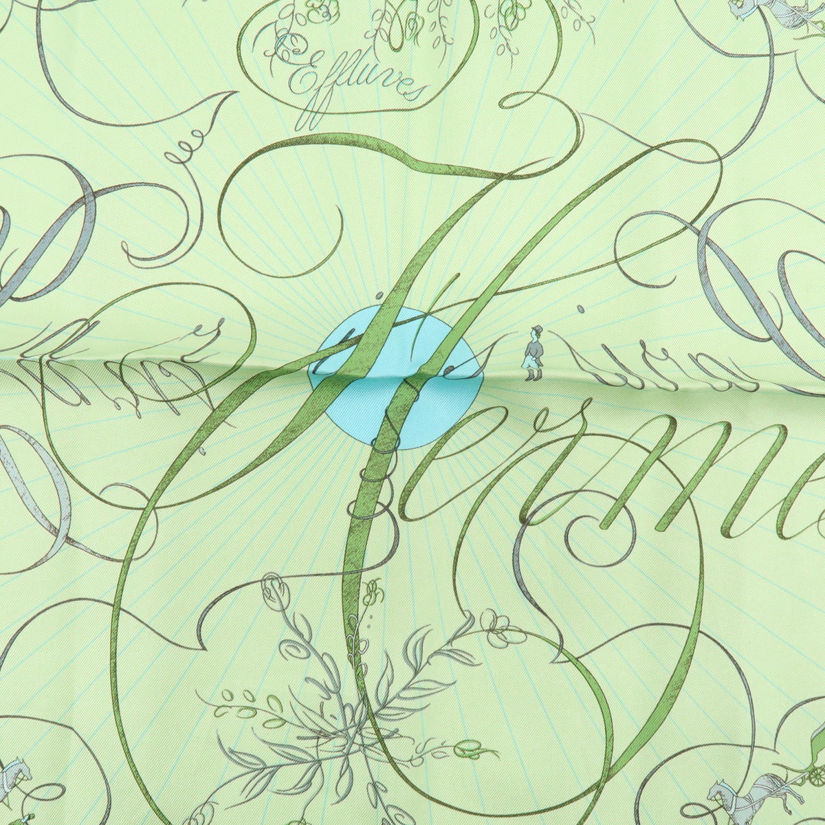 Hermes Carré 45 Les Capucines 100% Silk Multicolour Silk Scarve & Shawl Accessory (Pre-Owned)