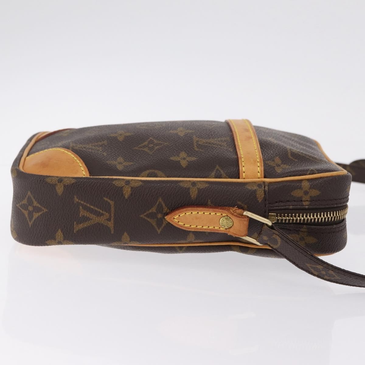 Louis Vuitton Danube Monogram Canvas Brown Canvas Handbag (Pre-Owned)