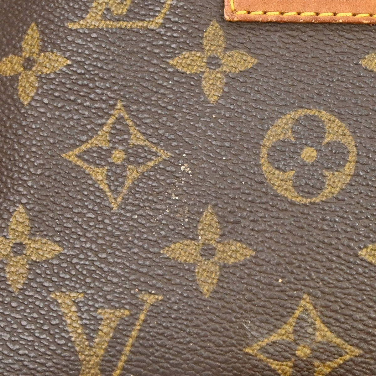 Louis Vuitton Saumur Monogram Canvas Brown Canvas Handbag (Pre-Owned)