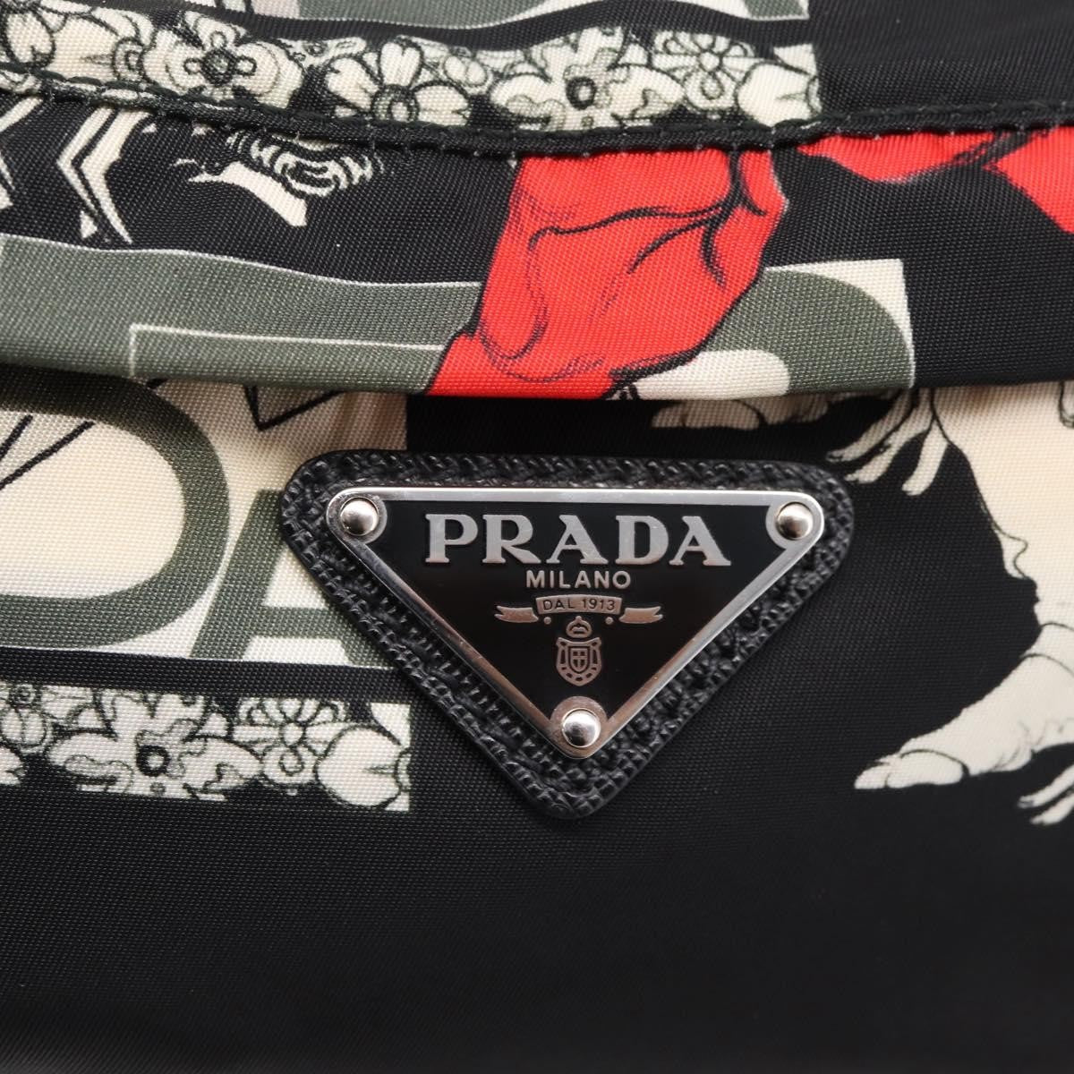 Prada Zip Waist Printed Tessuto Multicolour Nylon Handbag (Pre-Owned)
