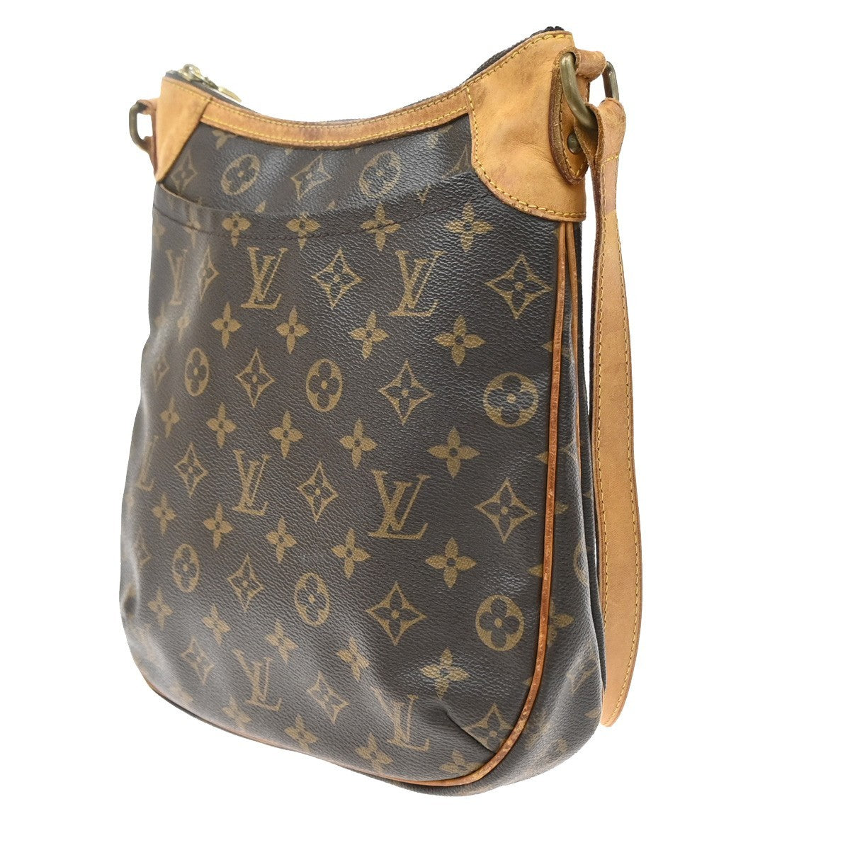 Louis Vuitton Odeon Monogram Canvas Brown Canvas Shoulder Bag Bag (Pre-Owned)