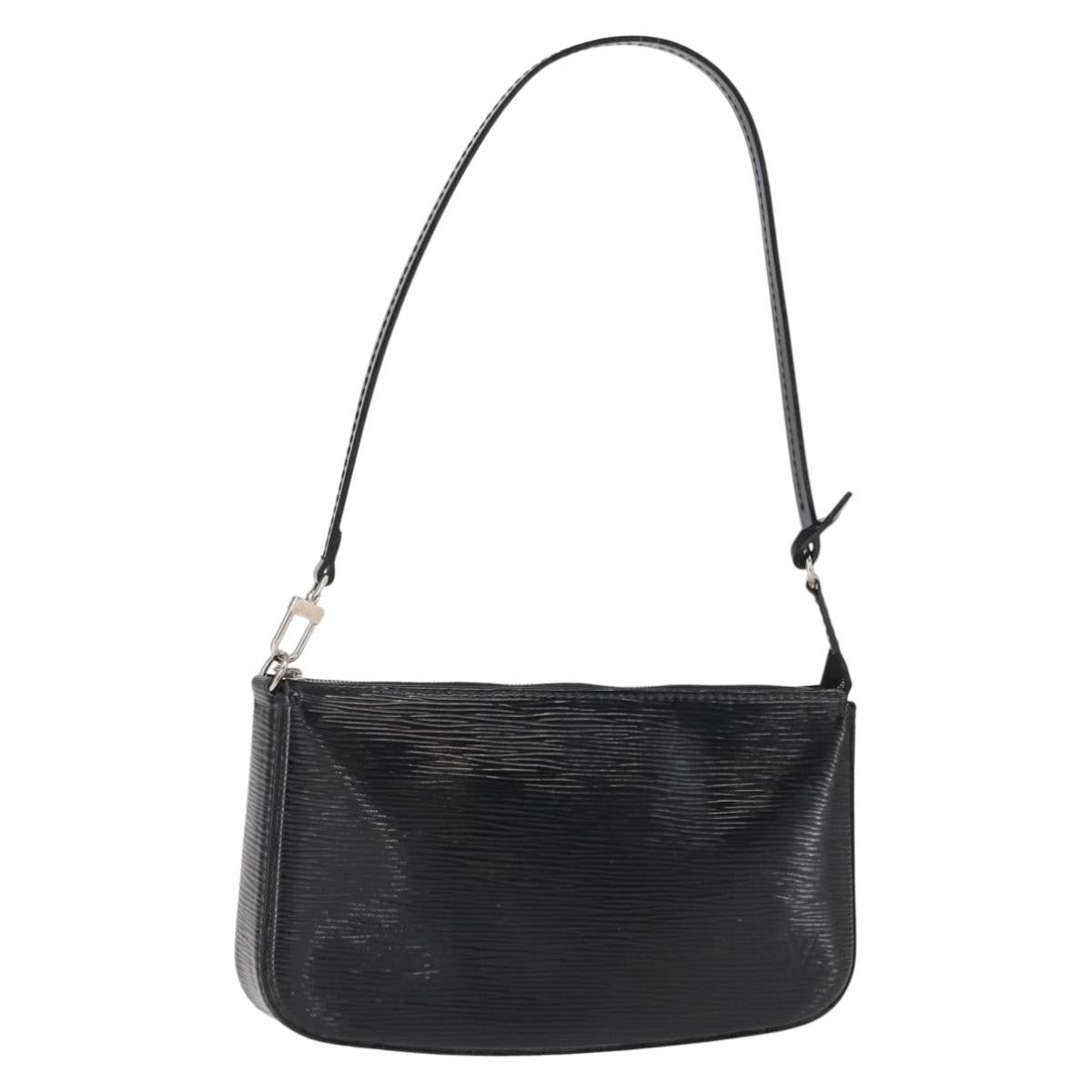 Louis Vuitton Pochette Accessoires Nm Electric Epi Leather Black Leather Clutche & Pouche Bag (Pre-Owned)