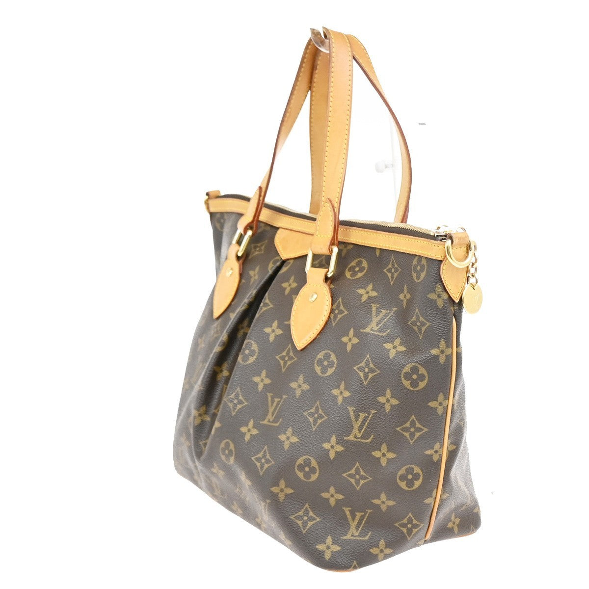 Louis Vuitton Palermo Monogram Canvas Brown Canvas Handbag (Pre-Owned)