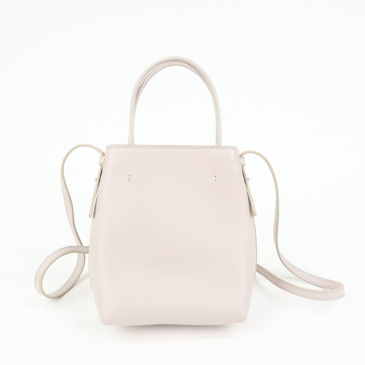 Chloe Sense Leather Pink Leather Tote Bag Bag (Pre-Owned)