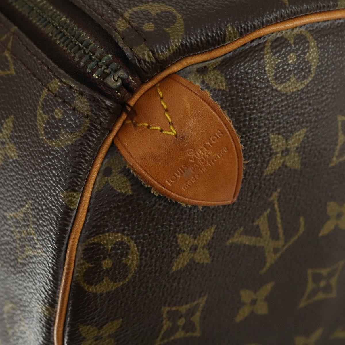 Louis Vuitton Keepall Monogram Canvas Brown Canvas Travel Bag Bag (Pre-Owned)