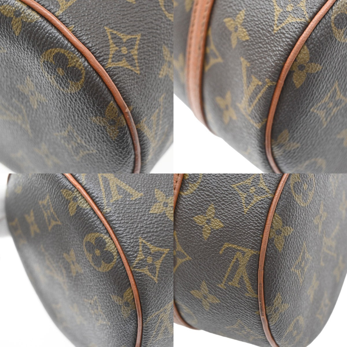 Louis Vuitton Papillon Monogram Brown Canvas Handbag (Pre-Owned)