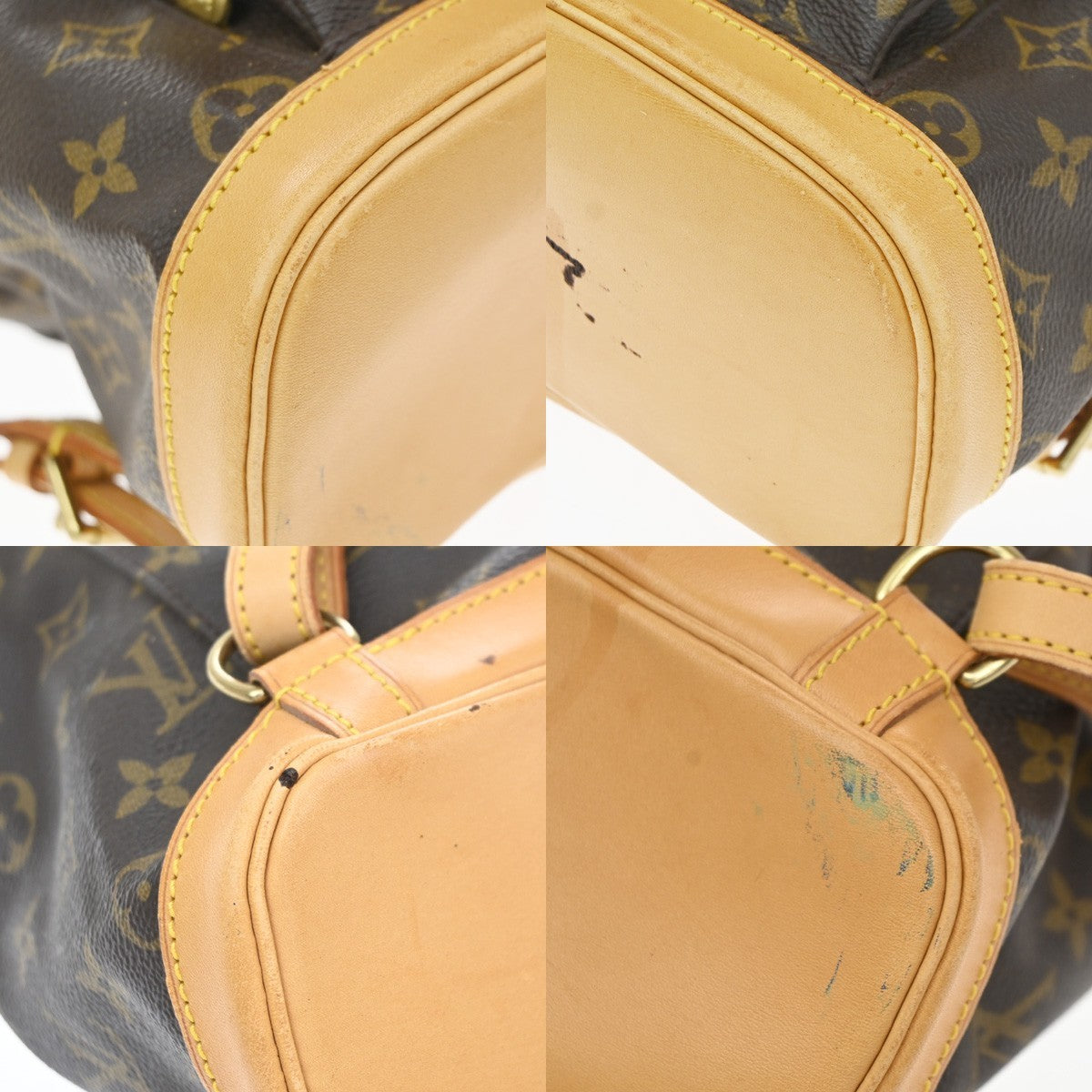 Louis Vuitton Montsouris Nnm Monogram Canvas Brown Canvas Backpack Bag (Pre-Owned)