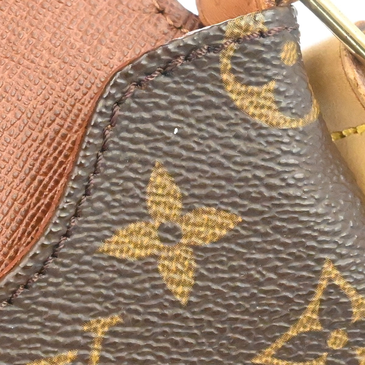 Louis Vuitton Musette Tango Monogram Canvas Brown Canvas Shoulder Bag Bag (Pre-Owned)
