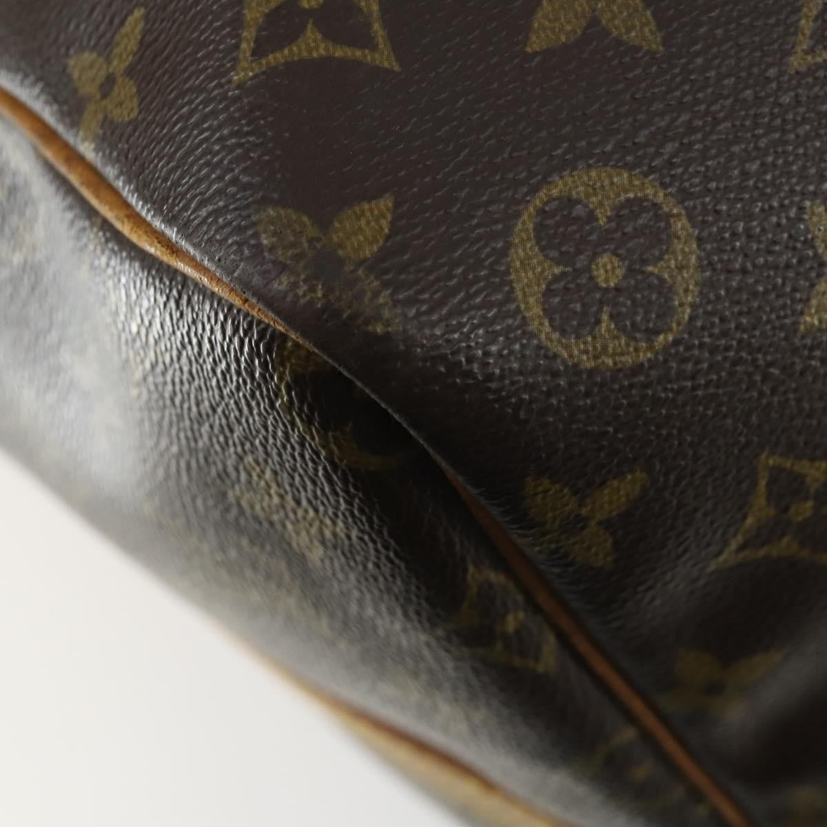 Louis Vuitton Keepall Bandouliere Monogram Canvas Brown Canvas Travel Bag Bag (Pre-Owned)
