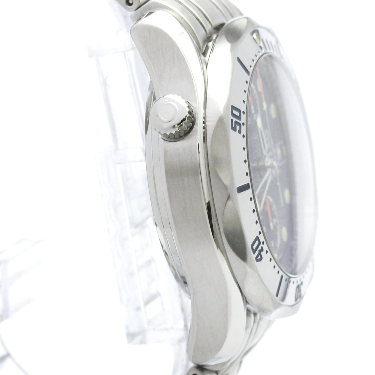 Omega Seamaster Diver 300M Chronometer Chronograph Automatic Stainless Steel Watch (Pre-Owned)